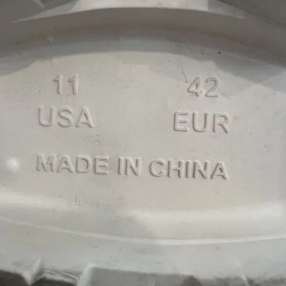 Jeffrey Campbell Womens Size 11 Cream Chunky Platform Mules Clogs - Picture 8 of 9